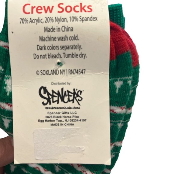 💕FREE With Purchase NEW Novelty Crew Socks X Rated Go F Yourself O/S Fit - Picture 5 of 8